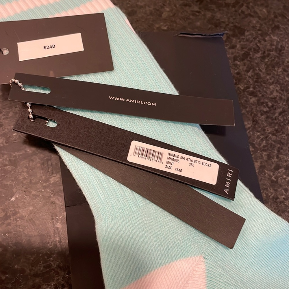 Amiri Socks. Authentic.